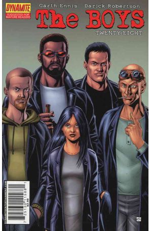 The Boys 28B published by Dynamite with cover art by Dave Gibbons