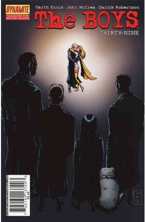 The Boys 39 published by Dynamite with cover art by Darick Robertson