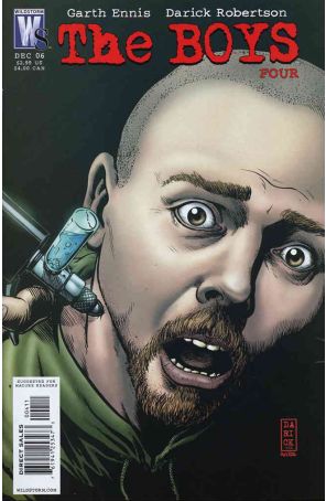 The Boys 4 published by WildStorm with cover art by Darick Robertson