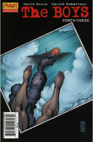 The Boys 43 published by Dynamite with cover art by Darick Robertson