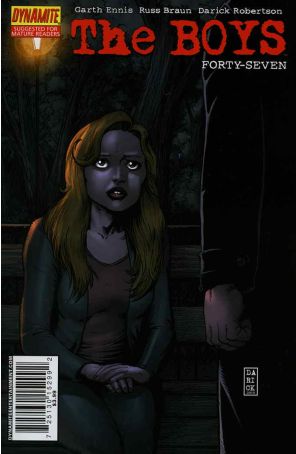 The Boys 47 published by Dynamite with cover art by Darick Robertson