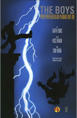 The Boys 48 published by Dynamite with cover art by Darick Robertson
