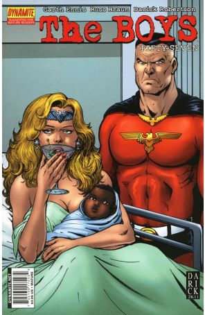 The Boys 57 published by Dynamite with cover art by Darick Robertson