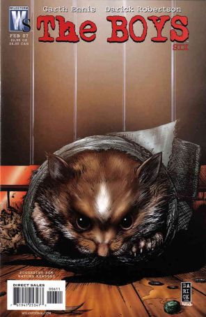 The Boys 6 published by WildStorm with cover art by Darick Robertson