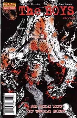 The Boys 7 (2nd) published by Dynamite with cover art by Darick Robertson