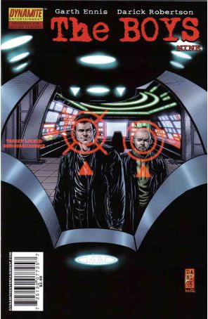 The Boys 9 published by Dynamite with cover art by Darick Robertson