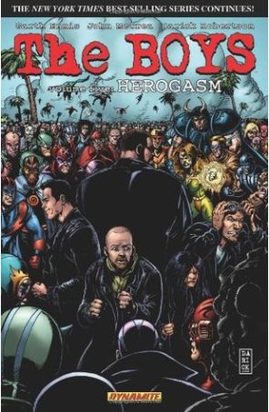 The Boys TPB 5 published by Dynamite with cover art by Darick Robertson