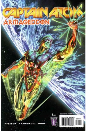 Captain Atom: Armageddon 1A published by WildStorm with cover art by Alex Ross