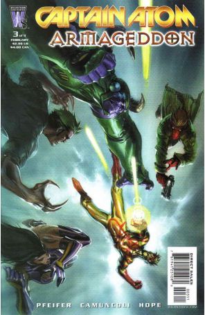 Captain Atom: Armageddon 3 published by WildStorm with cover art by Giuseppe Camuncoli
