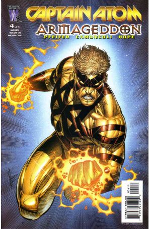 Captain Atom: Armageddon 4 published by WildStorm with cover art by Dale Keown