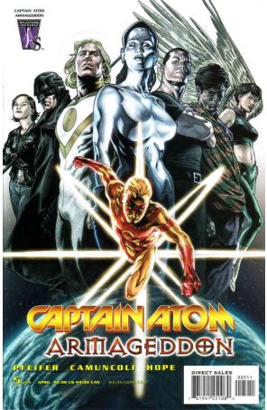 Captain Atom: Armageddon 5 published by WildStorm with cover art by J.G. Jones