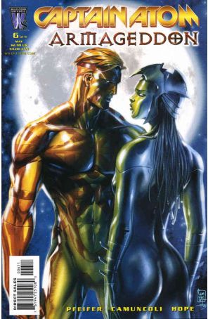 Captain Atom: Armageddon 6 published by WildStorm with cover art by Giuseppe Camuncoli