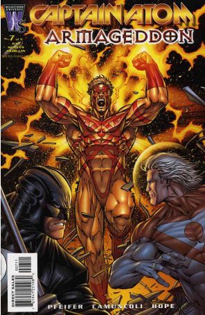 Captain Atom: Armageddon 7 published by WildStorm with cover art by Dale Keown