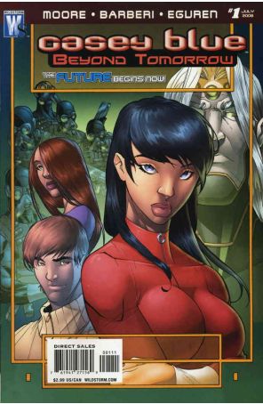 Casey Blue: Beyond Tomorrow 1 published by WildStorm with cover art by Carlo Barberi