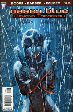 Casey Blue: Beyond Tomorrow 2 published by WildStorm with cover art by Carlo Barberi
