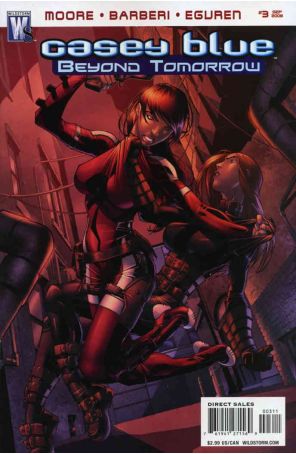 Casey Blue: Beyond Tomorrow 3 published by WildStorm with cover art by Carlo Barberi