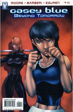 Casey Blue: Beyond Tomorrow 4 published by WildStorm with cover art by Carlo Barberi