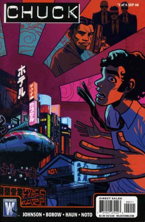 Chuck 2 published by WildStorm with cover art by Kristian Donaldson