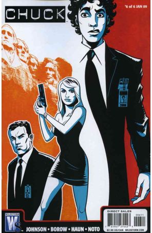Chuck 6 published by WildStorm with cover art by Kristian Donaldson