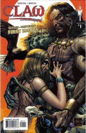 Claw The Unconquered (2nd Series) 1A published by WildStorm with cover art by Ethan Van Sciver