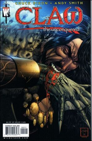 Claw The Unconquered (2nd Series) 2A published by WildStorm with cover art by Ethan Van Sciver