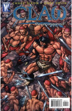 Claw The Unconquered (2nd Series) 4 published by WildStorm with cover art by Andy Smith