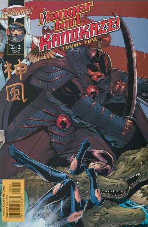Danger Girl Kamikaze 2 published by WildStorm with cover art by Tommy Yune