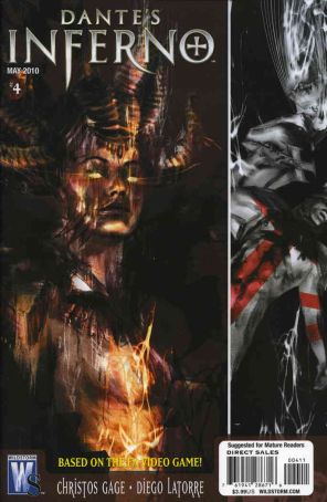 Dante's Inferno (WildStorm) 4 published by WildStorm with cover art by Diego Latorre