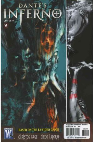 Dante's Inferno (WildStorm) 6 published by WildStorm with cover art by Diego Latorre