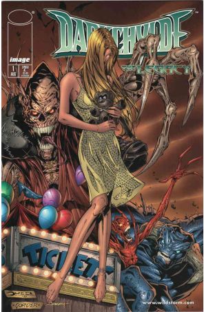 Darkchylde: The Legacy 1 published by WildStorm with cover art by Randy Queen and Jimmy Yu