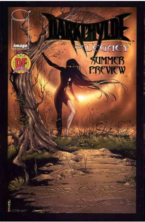 Darkchylde: The Legacy Ashcan 1C published by WildStorm with cover art by Randy Queen