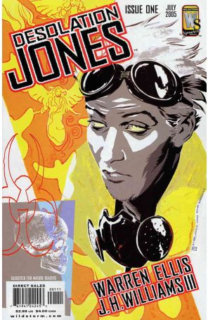 Desolation Jones 1 published by WildStorm with cover art by J.H. Williams III