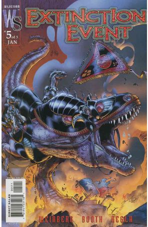 Extinction Event 5 published by WildStorm with cover art by Brett Booth