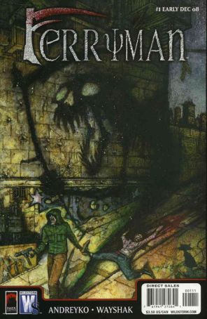 Ferryman 1 published by WildStorm with cover art by Jonathan Wayshak