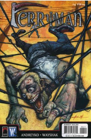 Ferryman 4 published by WildStorm with cover art by Jonathan Wayshak