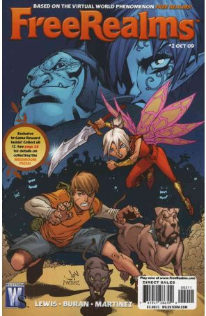 Free Realms 2 published by WildStorm with cover art by Jon Buran