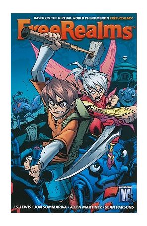 Free Realms TPB 2 published by WildStorm with cover art by Jon Sommariva and Allen Martinez