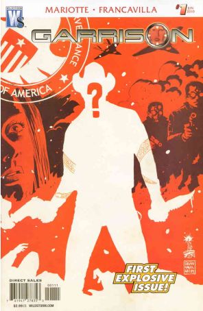 Garrison 1 published by WildStorm with cover art by Francesco Francavilla
