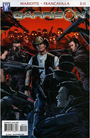 Garrison 3 published by WildStorm with cover art by Francesco Francavilla