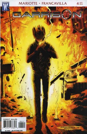 Garrison 4 published by WildStorm with cover art by Francesco Francavilla