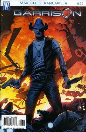 Garrison 6 published by WildStorm with cover art by Francesco Francavilla