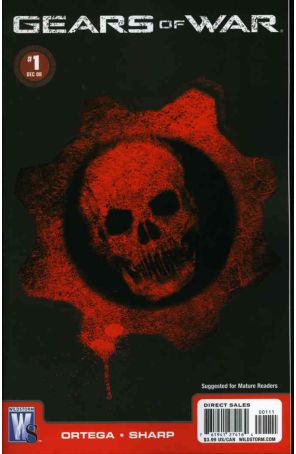 Gears of War 1 published by WildStorm with cover art by Liam Sharp