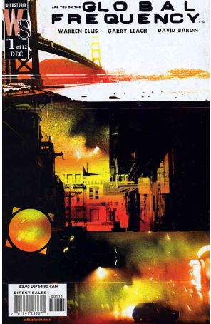 Global Frequency 1 published by WildStorm with cover art by Brian Wood