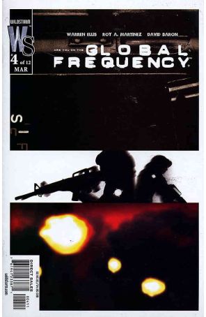 Global Frequency 4 published by WildStorm with cover art by Brian Wood
