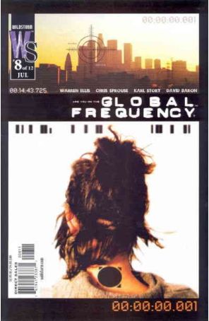 Global Frequency 8 published by WildStorm with cover art by Brian Wood