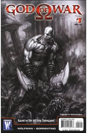God Of War 1 (2nd) published by WildStorm with cover art by Andy Park