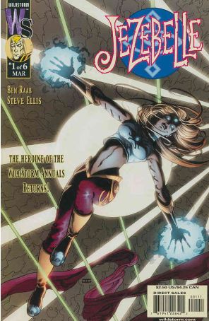 Jezebelle 1A published by WildStorm with cover art by John Cassaday
