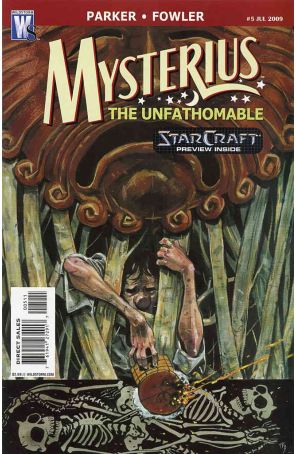 Mysterius 5 published by WildStorm with cover art by Tom Fowler