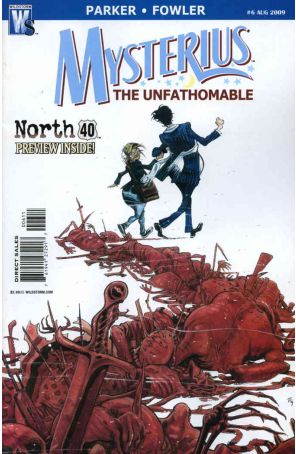 Mysterius 6 published by WildStorm with cover art by Tom Fowler