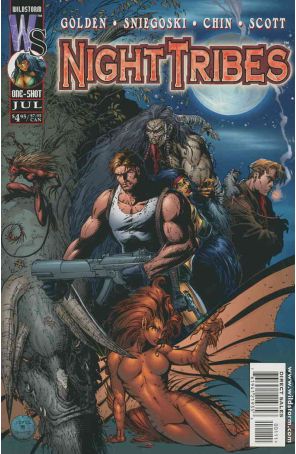 Night Tribes 1 published by WildStorm with cover art by Joyce Chin